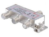 Splitter F mamă 1000MHz cu 3 ieșiri F mamă