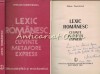 Lexic Rom&acirc;nesc - Stelian Dumistrăcel - Autograf &amp; Dedicație - Editura Științifică 1980 - Carte Limba Rom&acirc;nă
