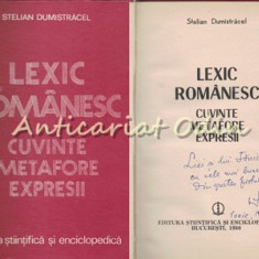 Lexic Romanesc - Stelian Dumistracel - Dedicatie Si Autograf
