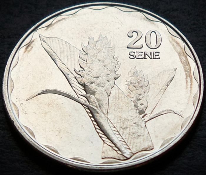 Moneda exotica 20 SENE - SAMOA, anul 2011 *cod 4678 = UNC