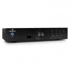 Auna AV2-CD508BT,amplificator HiFi negru, AUX, bluetooth foto