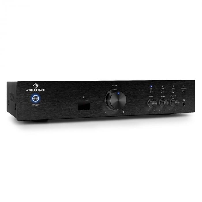 Auna AV2-CD508BT,amplificator HiFi negru, AUX, bluetooth Auna AV2-CD508BT,amplificator HiFi negru, AUX, bluetooth