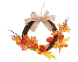 Cumpara ieftin Coronita Toamna Frunze si Dovleci, multicolora 45 cm