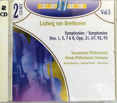 2CD compilație - Prestige Classics in Digital: Volumul 5 (Beethoven) foto