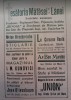 1941 Lot II reclame interbelice Iași Jassy fata - verso, evrei, romani 23 x 15cm