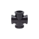 Conector tip cruce din plastic 1/2&amp;amp;quot; cu filet interior, pentru instalații de muls