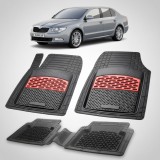 Cumpara ieftin Covorase Skoda Superb II Compatibile 2008-2015 | Red