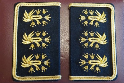 Paftale de m&amp;acirc;necă pentru uniforma regalista de ofiter garda calare foto