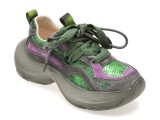 Pantofi sport GRYXX gri, 6557, din nabuc