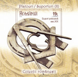 ROMANIA 2019 - PLATOURI/SUPORTURI(II) - COLITA, MNH - LP 2233a, Istorie, Nestampilat