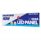 Panou Led 1200x300mm, 40W, 230V, 4000K, 3600lm, 35 000h, CRI&ge;80, 120&deg;, IP 20, 1200x300mm, 3,15kg