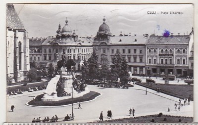 bnk cp Cluj - Piata Libertatii - circulata foto