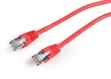 PATCH CORD FTP GEMBIRD Cat6, cupru-aluminiu, 0.5 m, rosu, AWG26, ecranat &quot;PP6-0.5M/R&quot; (timbru verde 0.08 lei)