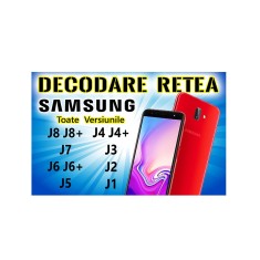Decodare retea SAMSUNG J8 J7 J6 J5 J4 J3 J2 J1 Toate Versiunile SIM Unlock