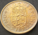 Moneda 1 SHILLING - MAREA BRITANIE / ANGLIA, anul 1959 *cod 1456 = excelenta