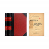 C. Bacalbasa, Bucurestiul De Alta Data, tomurile 1-4, coligate in 2 volume, 1927-1930