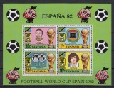 Tanzania - Fotbal - CUPA MONDIALA SPANIA 1982 - MNH, Nestampilat