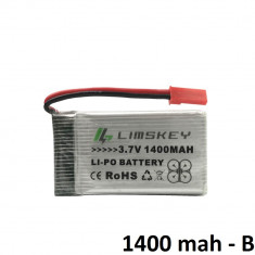 Baterie / Acumulator drona Syma LiPo 3.7v 1400mAh de mare capacitate foto