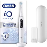 Periuta de dinti electrica Oral-B iO7 cu Tehnologie Magnetica si Micro-Vibratii, Inteligenta artificiala, Display led interactiv, Senzor de presiune S