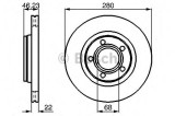 Disc frana AUDI A6 (4B2, C5) (1997 - 2005) BOSCH 0 986 478 869
