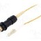 Conector fibra optica, {{Subtip conector}}, 1 pini, BULGIN - PXF4051BAA