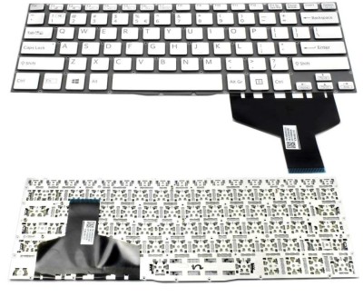 Tastatura Sony Argintie Vaio SVF13N2J2E layout US fara rama enter mic, Vaio SVF13N2J2R layout US fara rama foto