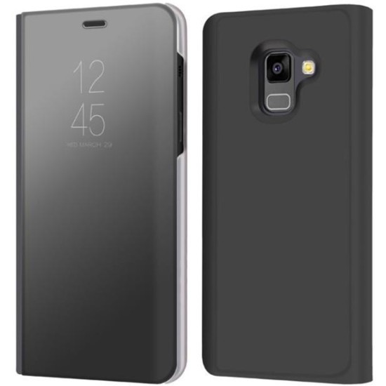 Husa Samsung Galaxy A9 2018 Clear View Neagra