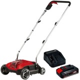 Einhell GC-SC 18/28 Li PXC + Starter Kit - Scarificator 28 cm + Set 1 acumulator si incarcator Li-Ion 18 V 2.5 Ah