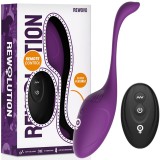 Rewolution-Rewovo Ou Vibrator cu Telecomandă-Silicon, 10 Trepte