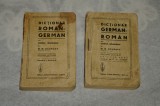 Dictionar roman german - german roman - Saineanu - Schroff - interbelica