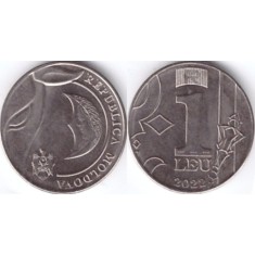 Moldova 2022 - 1 leu, circulata