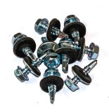Suruburi Autoforante Cap Hexagonal 4.2x16 mm Zincat Cu Saiba Epdm - 250buc/cutie