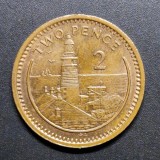 Gibraltar 2 pence 1994