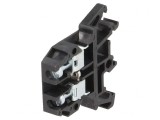 Conector electric de &icirc;mbinare șine 0,5-4mm2 690V negru