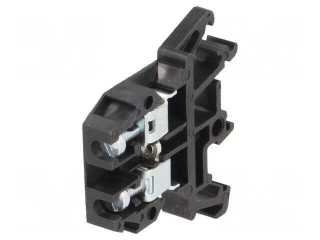 Conector electric de &icirc;mbinare șine 0,5-4mm2 690V negru