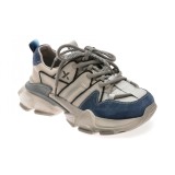 Pantofi sport GRYXX gri, 5752, din piele ecologica