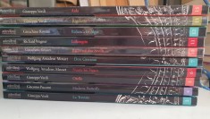 10 volume din seria &quot;Mari Spectacole de Opera &quot; , carte + Cd + DVD - Editura Adevarul, 2010