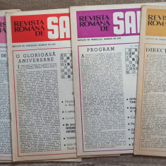 Revista Romana de Sah 1976 (6 numere)