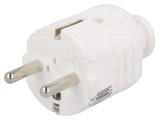 Conector Alimentare AC 230V 16A Alb 3 Pin