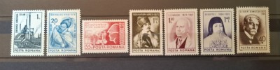 Romania MNH 1974 - Aniversari I + II +III ( uzuale ) - LP 850 + 858 +869 foto