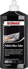 Pasta Polish cu Ceara Sonax NanoPro, Black, 500ml foto