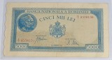 Rom&acirc;nia, 5.000 Lei, 28 septembrie 1943.