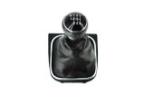 Manson + Nuca Schimbator VW Golf 5 (2003-2009) 6 Viteze Piele Ecologica Negru-Crom ALM