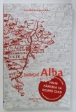 JUDETUL ALBA , GHID TURISTIC , 2011 , COPERTA BROSATA , URME DE UZURA