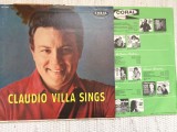 Claudio Villa Sings disc vinyl lp muzica italiana pop usoara slagare coral records made in USA 1959