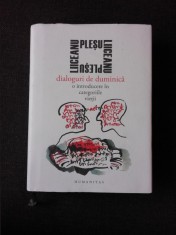 DIALOGURI DE DUMINICA O INTRODUCERE IN CATEGORIILE VIETII - ANDREI PLESU SI GABRIEL LIICENAU foto