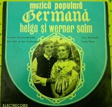 Disc Vinil Helga și Werner Salm - In Einem Schwabend&ouml;rfchen (&Icirc;ntr-un Sat De Șvabi) (7")-Electrecord-EPC 10.285