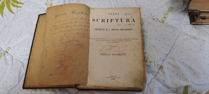 BIBLIA DE LA iASI, TIPOGRFIA GOLDNER,1874