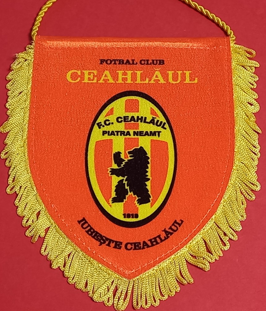 ancien petit fanion pennant wimpel * STEAUA BUCARESTI * ROUMANIA