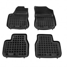 Set covorase auto din cauciuc Citroen C4 Cactus, 07.2014-05.2018, negru, presuri tip tavita, Rezaw 201228, Aftermarket